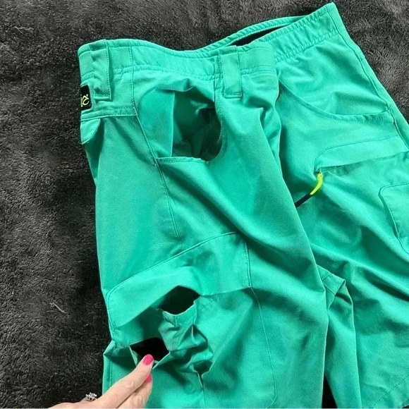 Loco Kaile- Men’s Swim Board Shorts- Teal- 36 - Picture 5 of 8